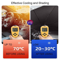 Car Windshield Sunshade Umbrella – Block Heat & UV Rays | Keep Your Car Cool