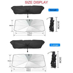 Car Windshield Sunshade Umbrella – Block Heat & UV Rays | Keep Your Car Cool